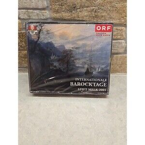 Internationale Barocktage Stift Melk 2001 3 cd set New Sealed OOP